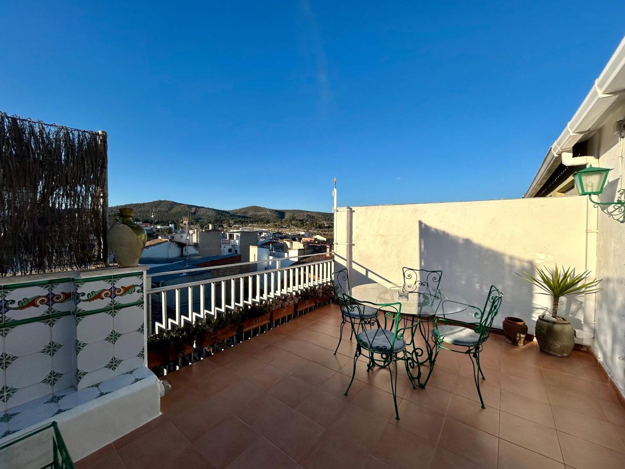 Atico Con Vistas En L'Olleria Lägenhet Exteriör bild